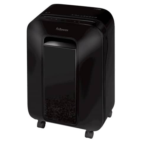 Distruggidocumenti uso personale P-4 Fellowes Powershred LX200 22 L - taglio a miniframmenti 4x12 mm nero FW5502201